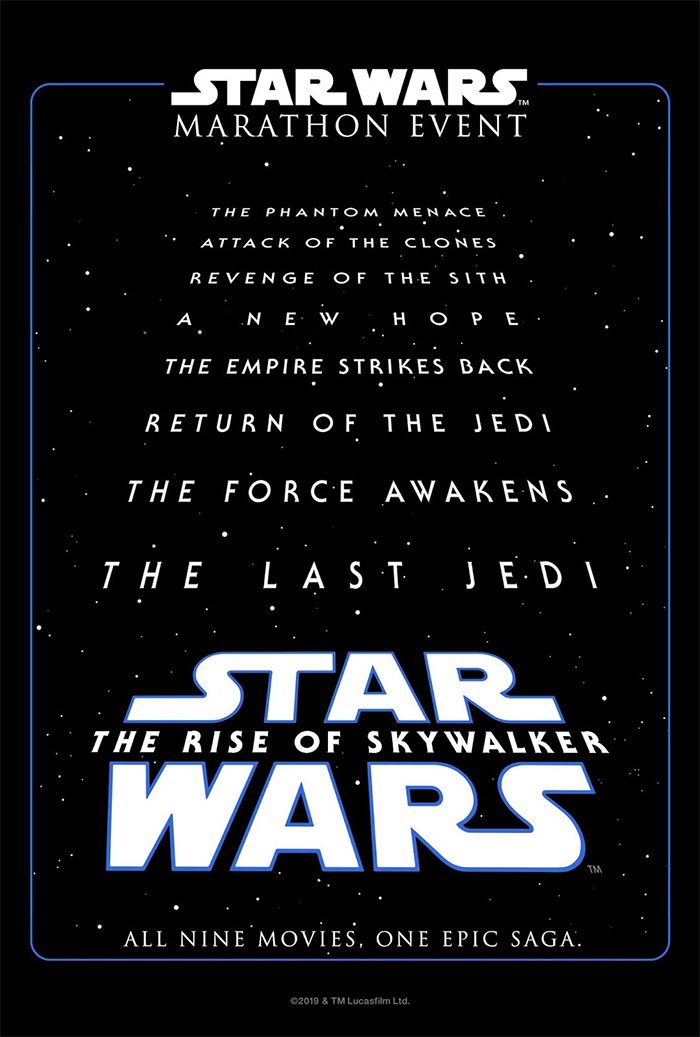 Star Wars Marathon Poster