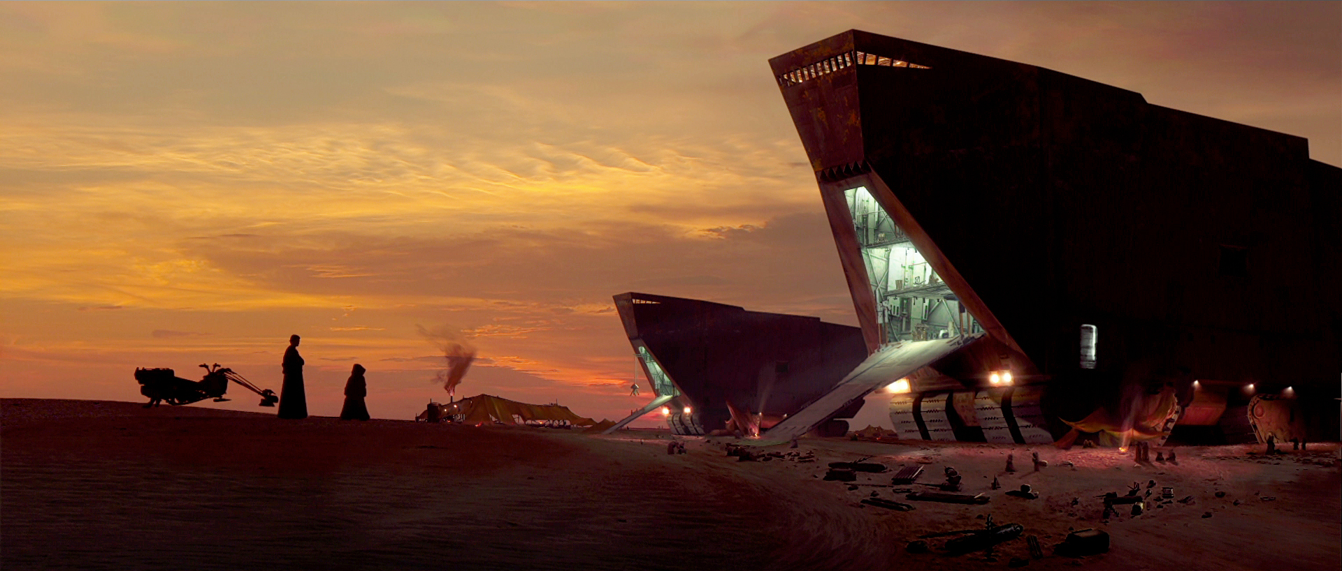 lego custom sandcrawler