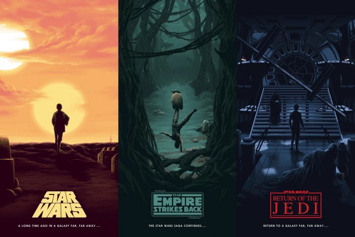 Florey Star Wars Trilogy Prints