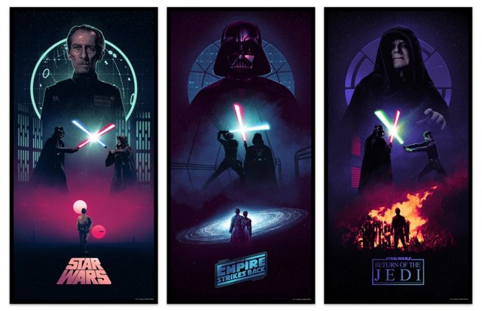 Star Wars Day 2021 Posters - Star Wars Trilogy - Marko Manev