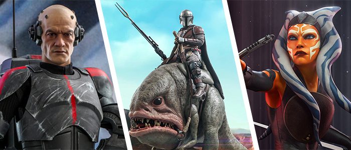 New Star Wars and The Mandalorian Hot Toys and Sideshow Collectibles