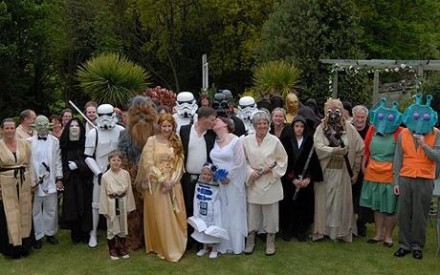 star wars wedding