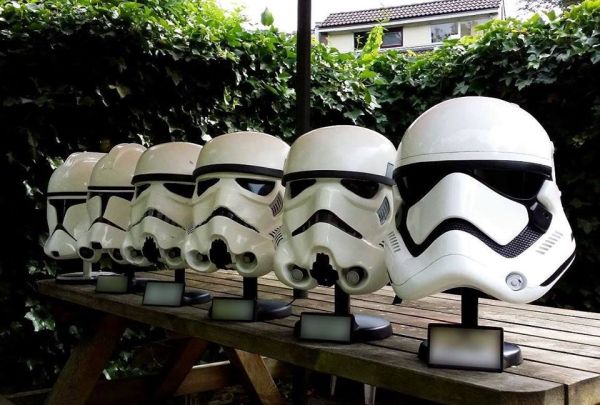 Stormtrooper helmets