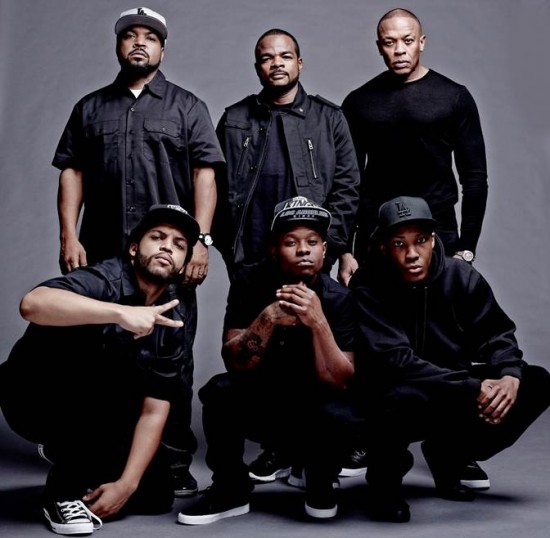 Straight Outta Compton Cast Photo