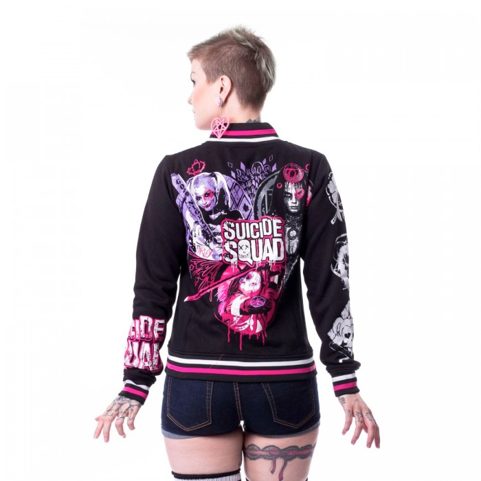 Suicide Squad Femme Fatale Varsity Jacket