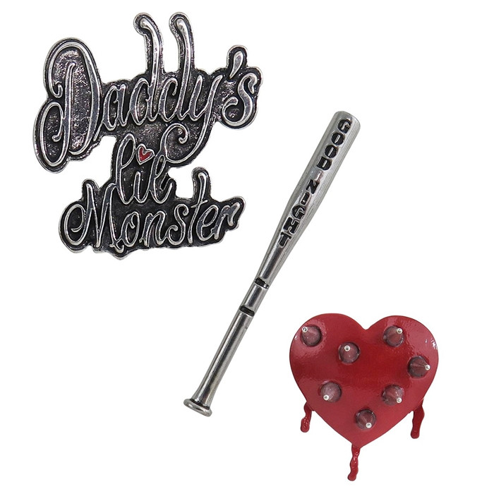 Suicide Squad - Harley Quinn Lapel Pin Set