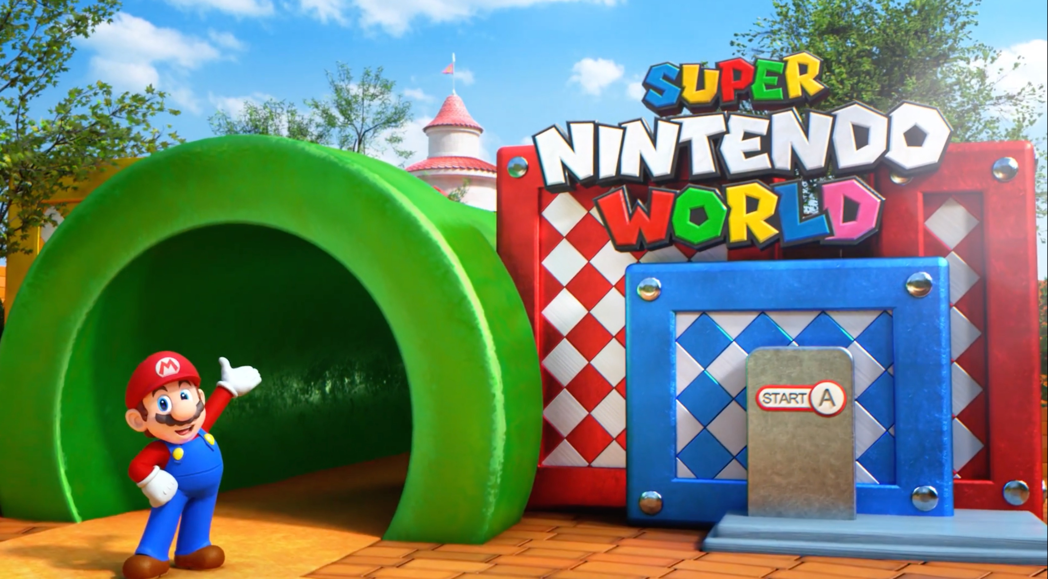 Super Nintendo World Concept Art Reveals Zelda's Kingdom, Donkey Kong