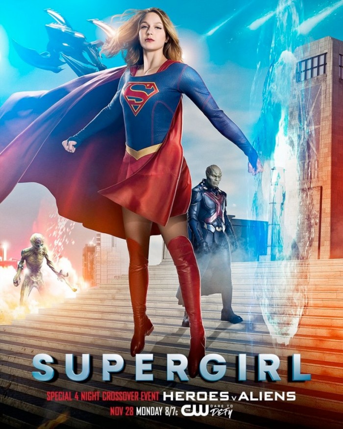 Supergirl Crossover Poster