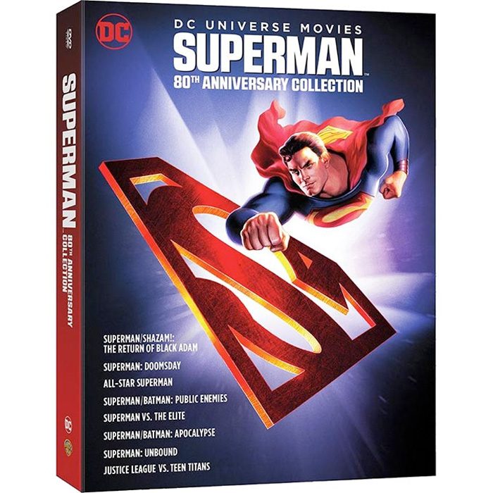 Superman 80th Anniversary Animated Box Set