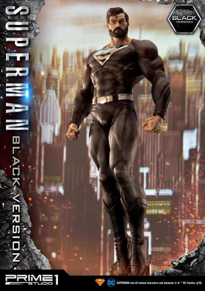 Black Suit Superman - Prime 1 Studio Statue