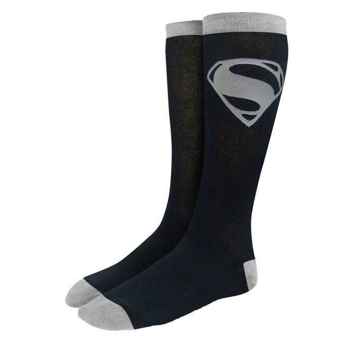 Superman Black Suit Socks