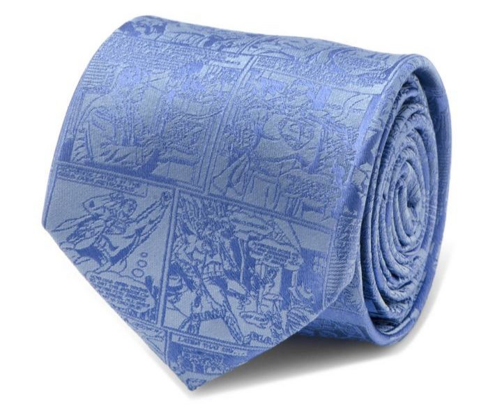 Superman Blue Tie