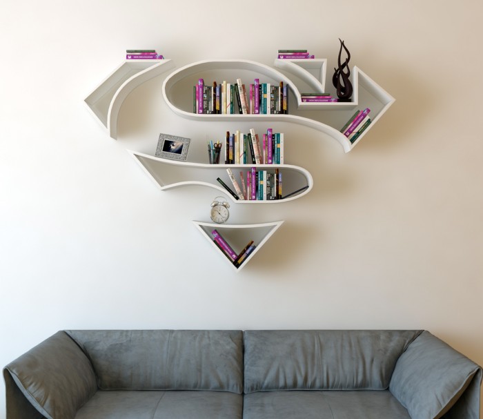 superman-bookshelf