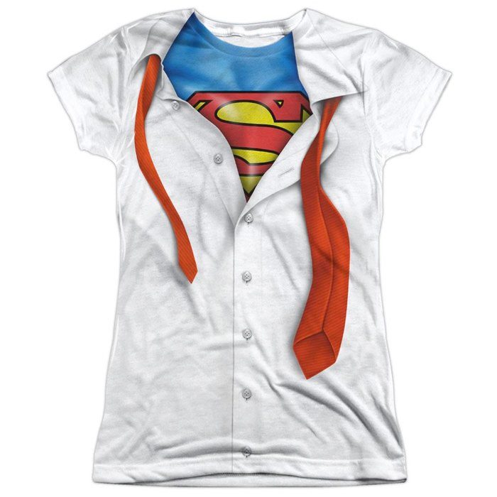 Superman Ladies Costume Shirt