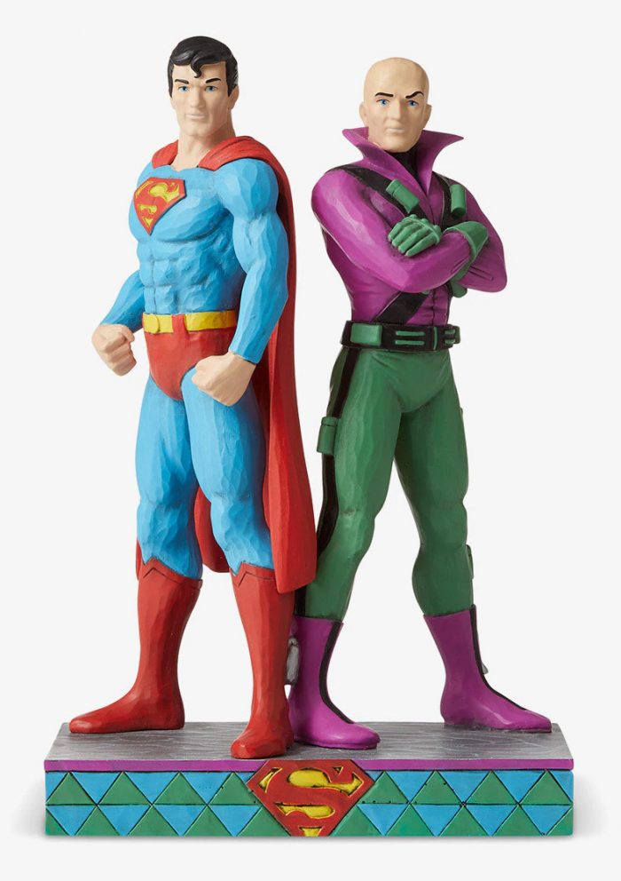 Superman and Lex Luthor Statue