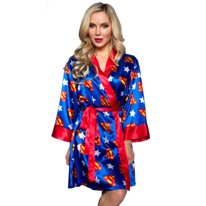 Superman Silk Robe