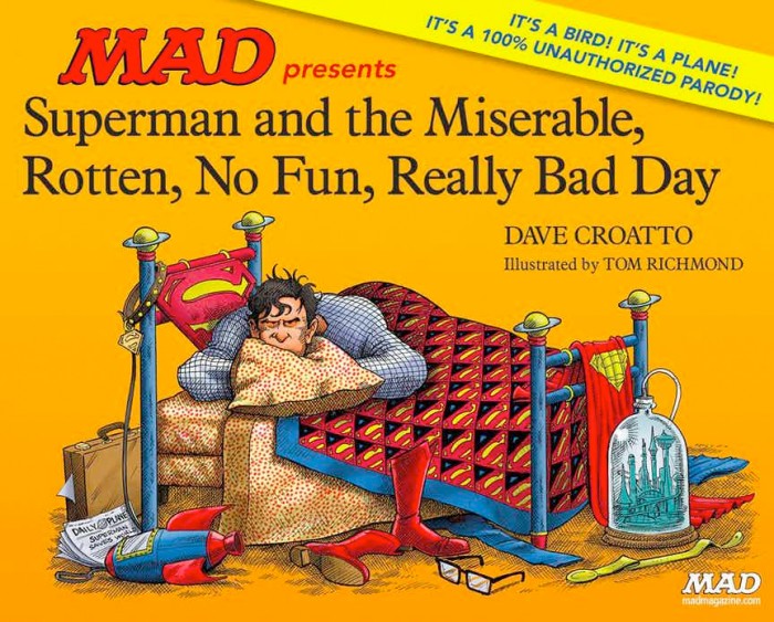 Superman MAD Magazine Book