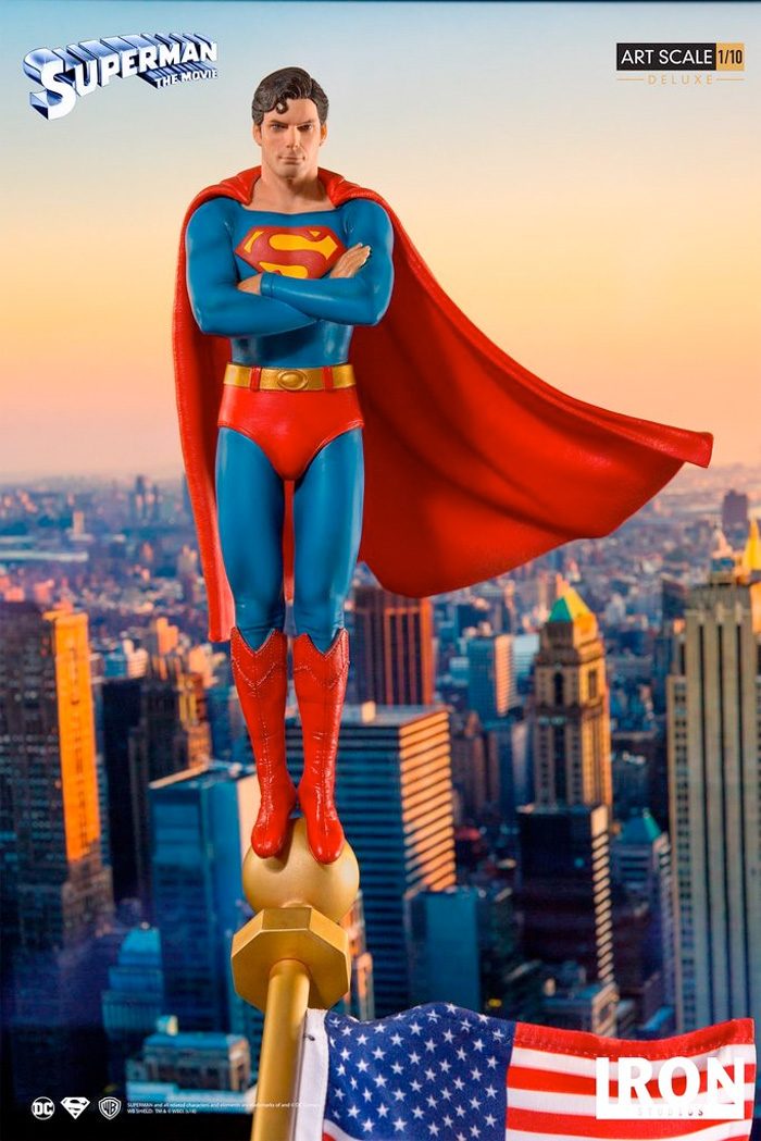 Superman The Movie Statue