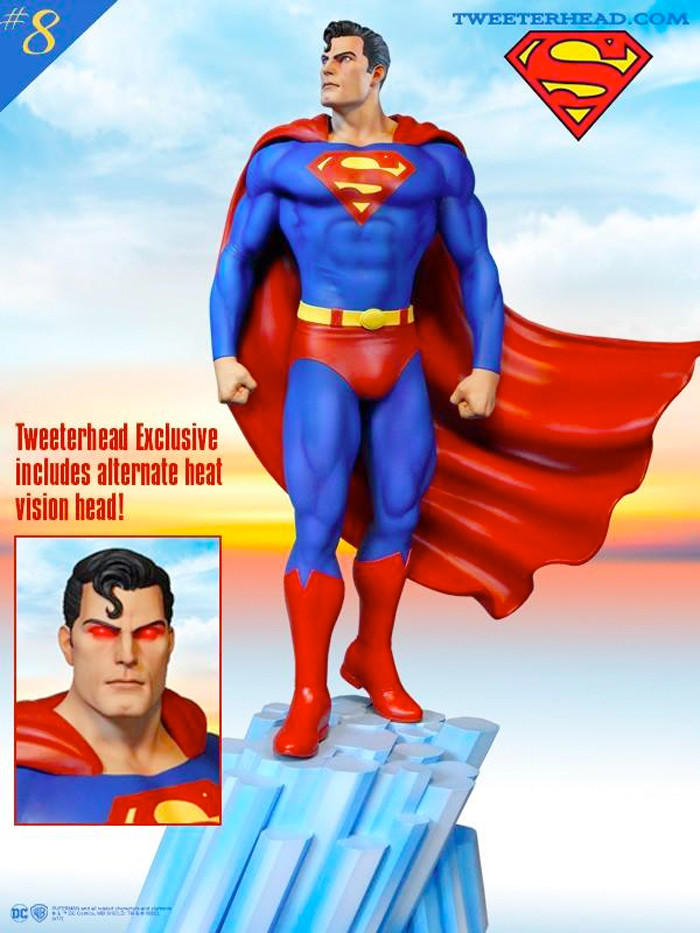 Superman Tweeterhead Statue