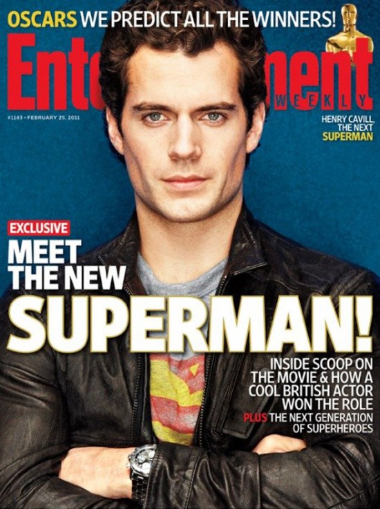 Henry Cavill Wears Christopher Reeve's Superman Costume in