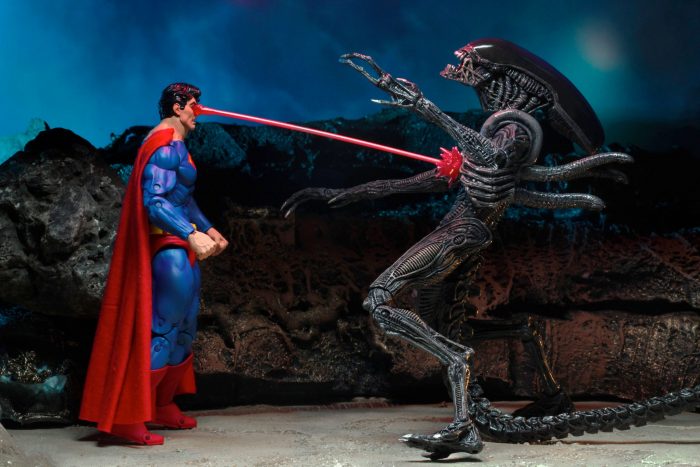 Superman vs Aliens Action Figures