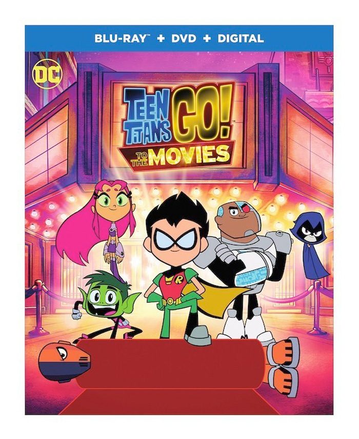 Teen Titans Go to the Movies Blu-ray