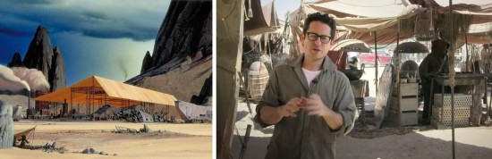mcquarrie tent village the force awakens