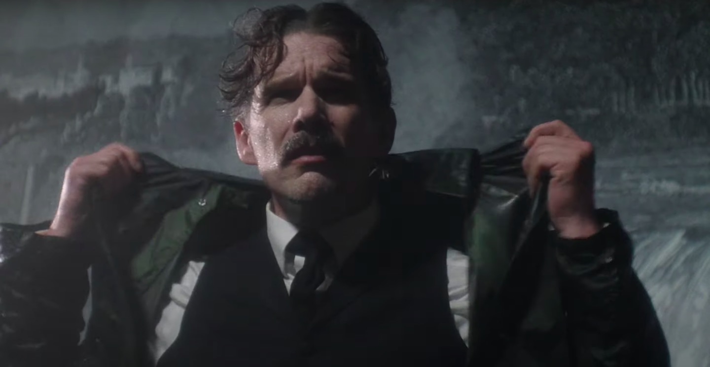 Tesla Ethan Hawke Electrifies in Nikola Tesla Biopic /Film