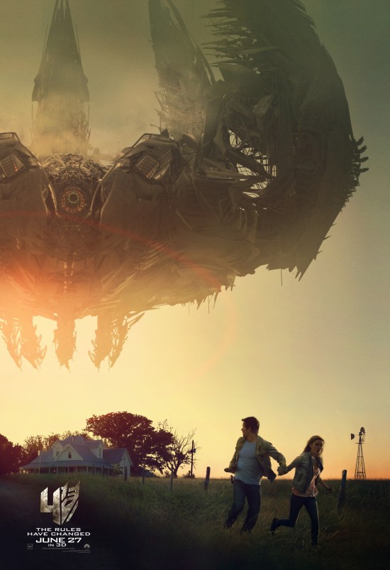 Transformers: Age of Extinction poster