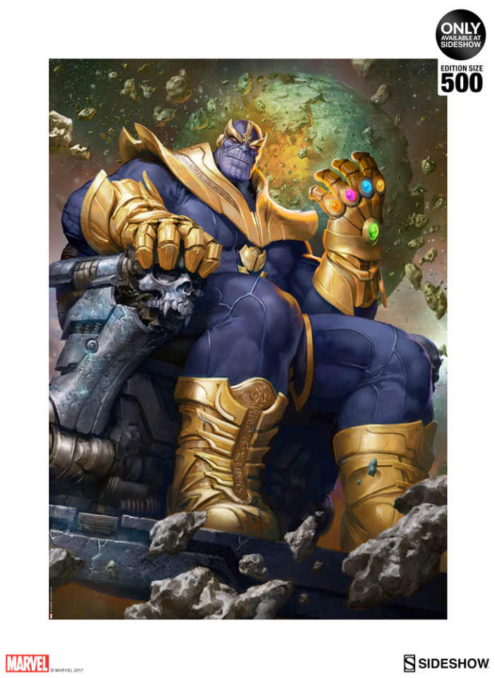 Sideshow Collectibles Thanos Print