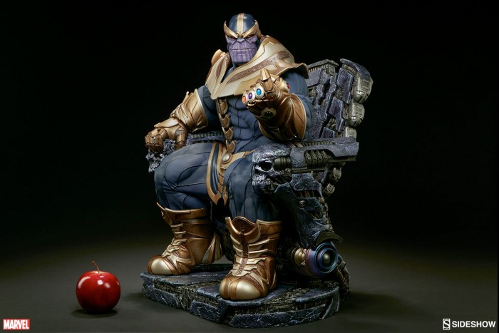 Thanos on Throne Statue