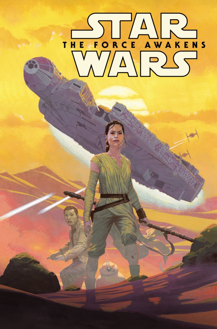 the force awakens comic preview cover