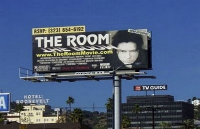 the room billboard