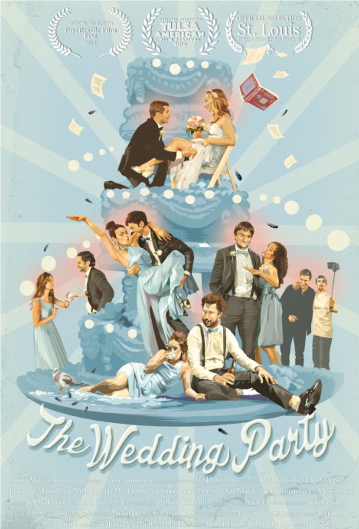 the wedding party poster