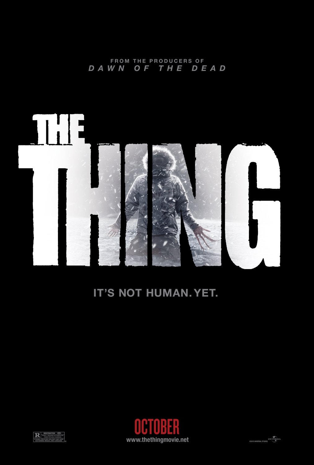 No Frame Details about   The Thing Horror Movie Art Poster 