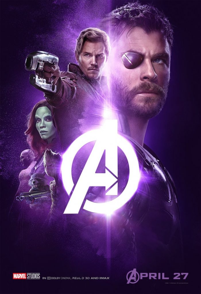 thor infinity war poster