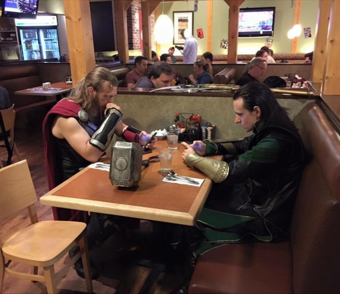 thor loki dinner