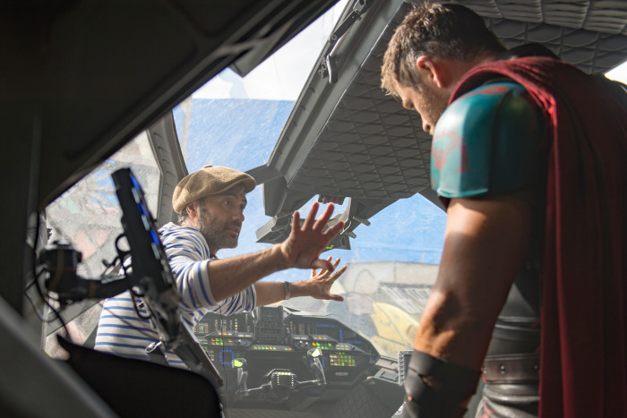 Thor Ragnarok Set Photo