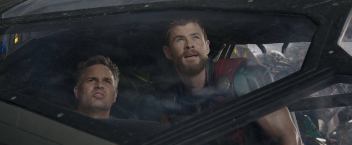 Thor Ragnarok - Thor and Bruce Banner
