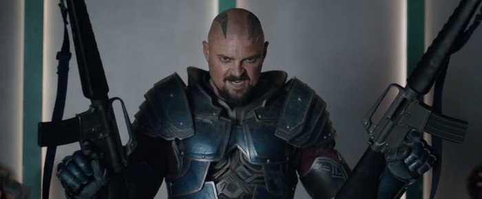 Thor Ragnarok - Karl Urban as Skurge