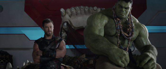 Thor Ragnarok - Thor and Hulk