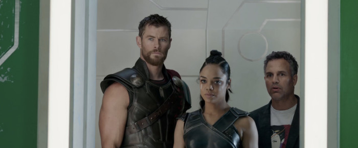 Thor Ragnarok - Thor, Valkyrie and Bruce Banner