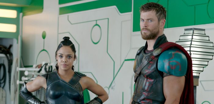 Men in Black Reboot - Tessa Thompson and Chris Hemsworth in Thor: Ragnarok