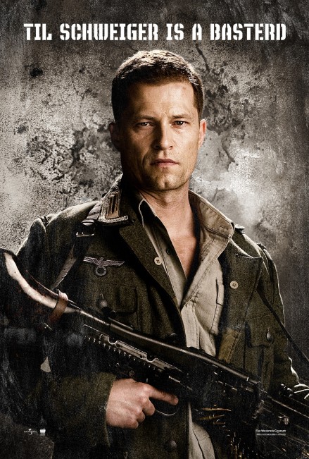 Til Schweiger Poster Inglourious Basterds