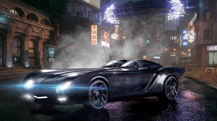 Titans Batmobile Concept Art