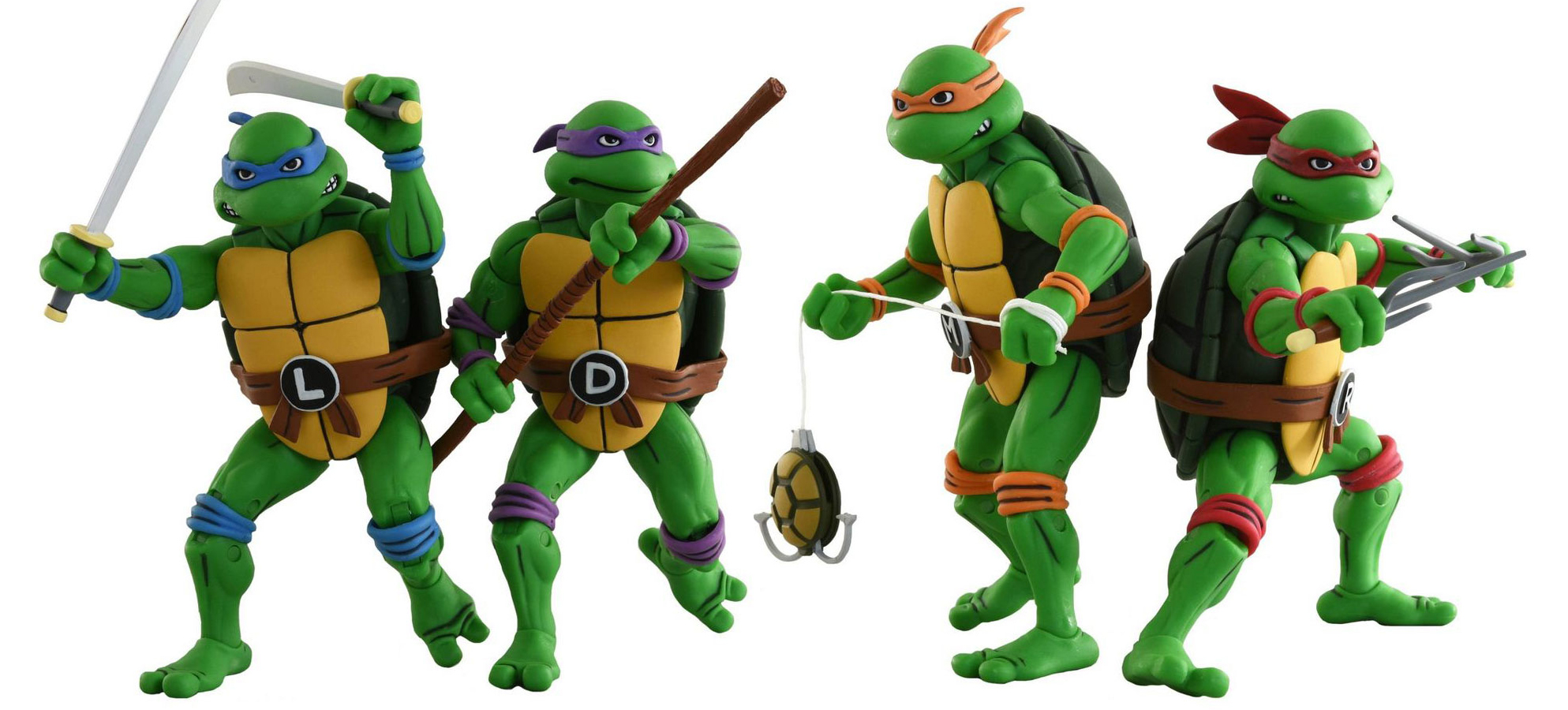 original teenage mutant ninja turtles figures