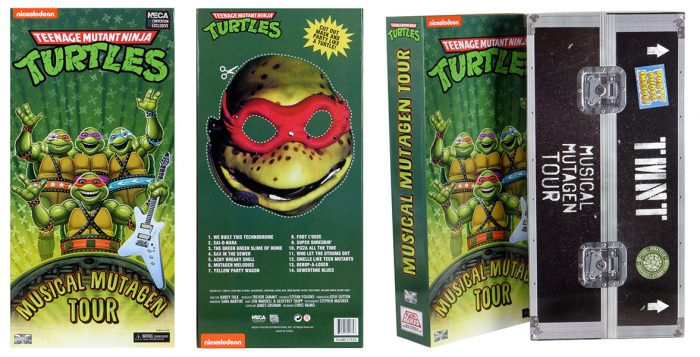 NECA: TMNT Musical Mutagen Tour Set Review