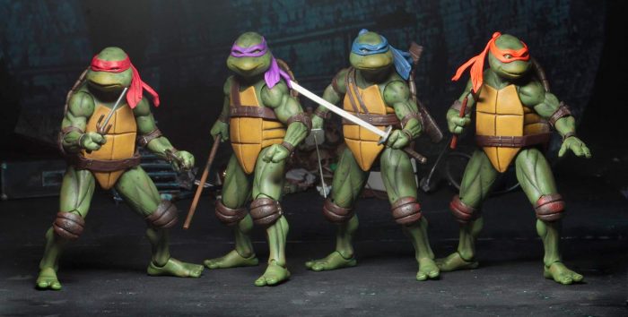 NECA Teenage Mutant Ninja Turtles Figures