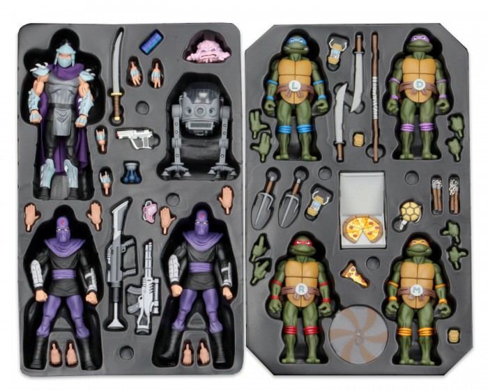 NECA Teenage Mutant Ninja Turtles Action Figure Box Set