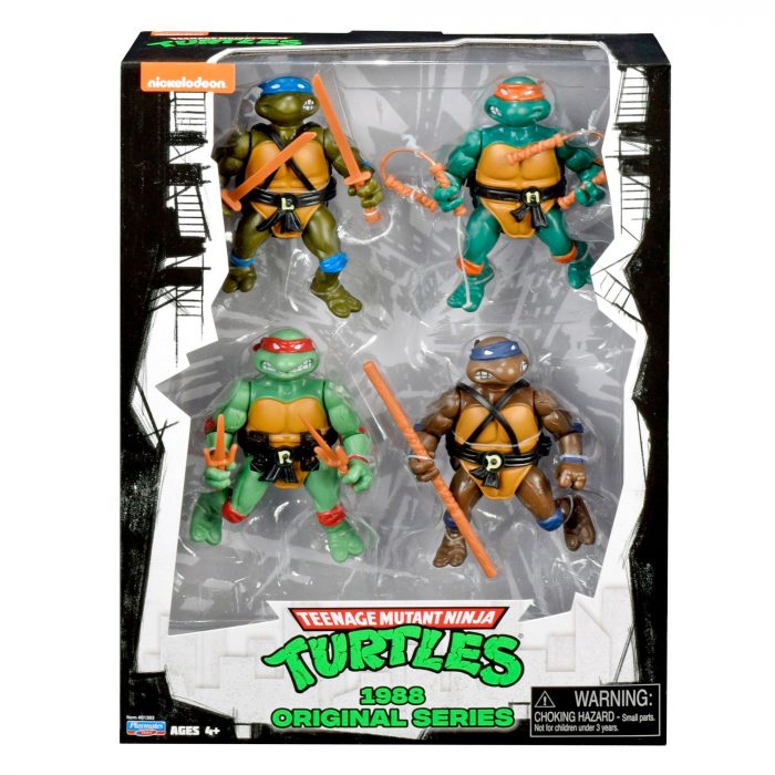 Playmates Teenage Mutant Ninja Turtles Four-Pack